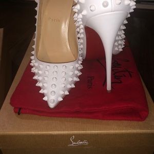 Authentic Louboutin Follies Spikes 120mm